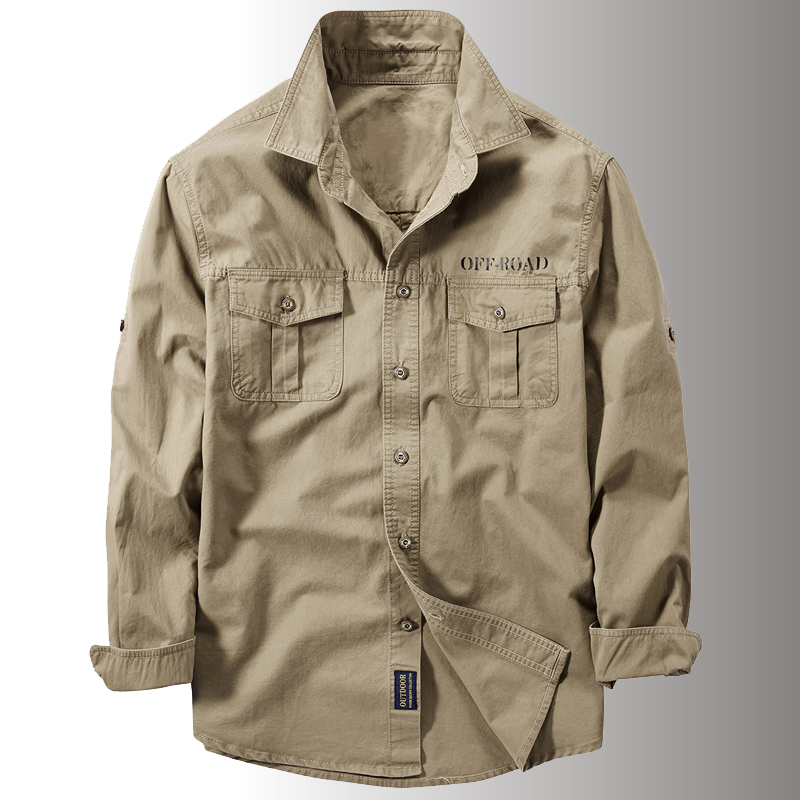 Tactical Military Shirt Cargo - ผู้ชายใหม่ฤดูใบไม้ผลิ Multi-Pocket ทหารยุทธวิธีชายเสื้อฤดูใบไม้ร่วงเสื้อผ้าระบายอากาศทำงาน Camisa เสื้อคาร์โก