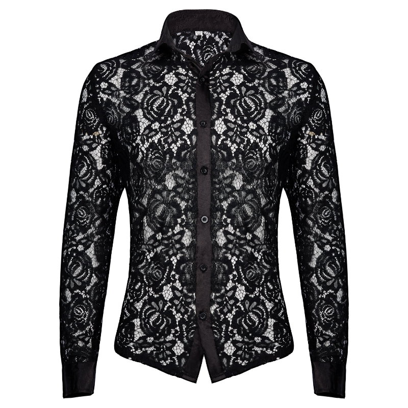 Medieval Gothic Lace Up Pirate Shirt - เซ็กซี่ยุคกลางผู้ชายเสื้อลูกไม้ Victorian Pirate เสื้อ Gothic Men