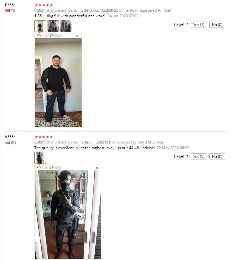 ชุดยุทธวิธีกลางแจ้ง MC ลายพราง - Tactical Military Shirt Cargo บทวิจารณ์และราคา