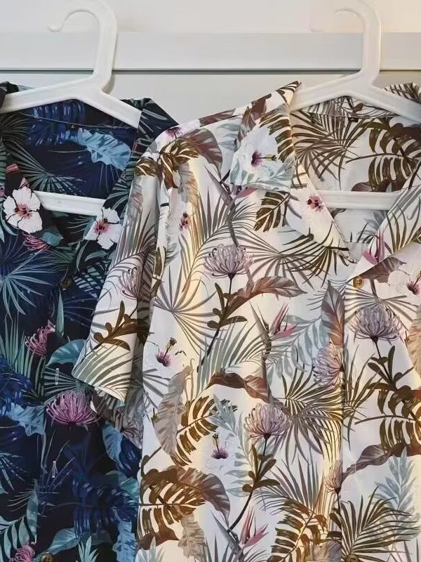 เสื้อเชิ้ตลายดอกไม้สไตล์ไทยวิน - Vintage Hawaiian Floral Shirt บทวิจารณ์และราคา