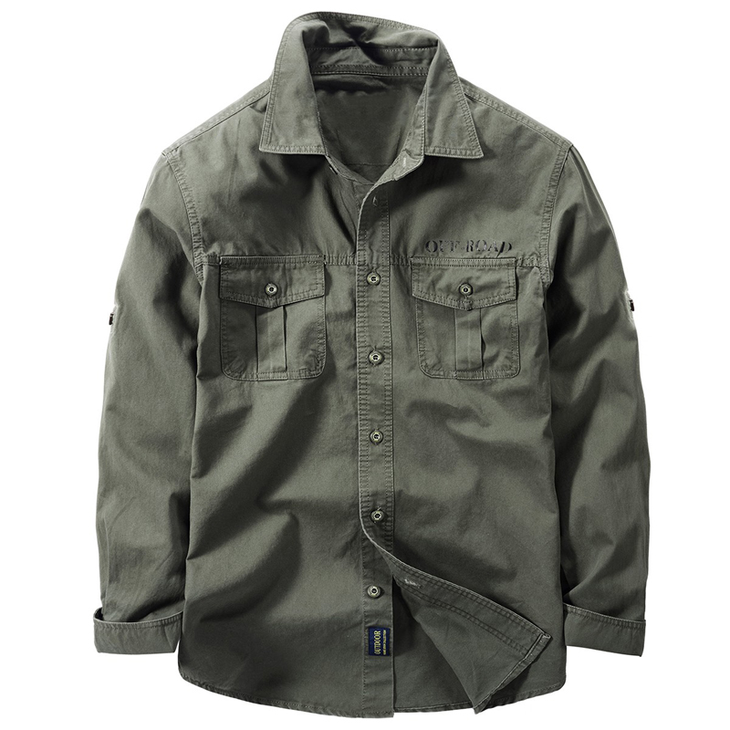 ผู้ชายใหม่ฤดูใบไม้ผลิ Multi-Po - Tactical Military Shirt Cargo บทวิจารณ์และราคา