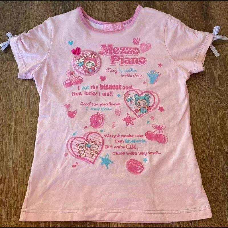 เสื้อยืดแขนสั้นสไตล์วินเทจน่าร - T-Shirts บทวิจารณ์และราคา