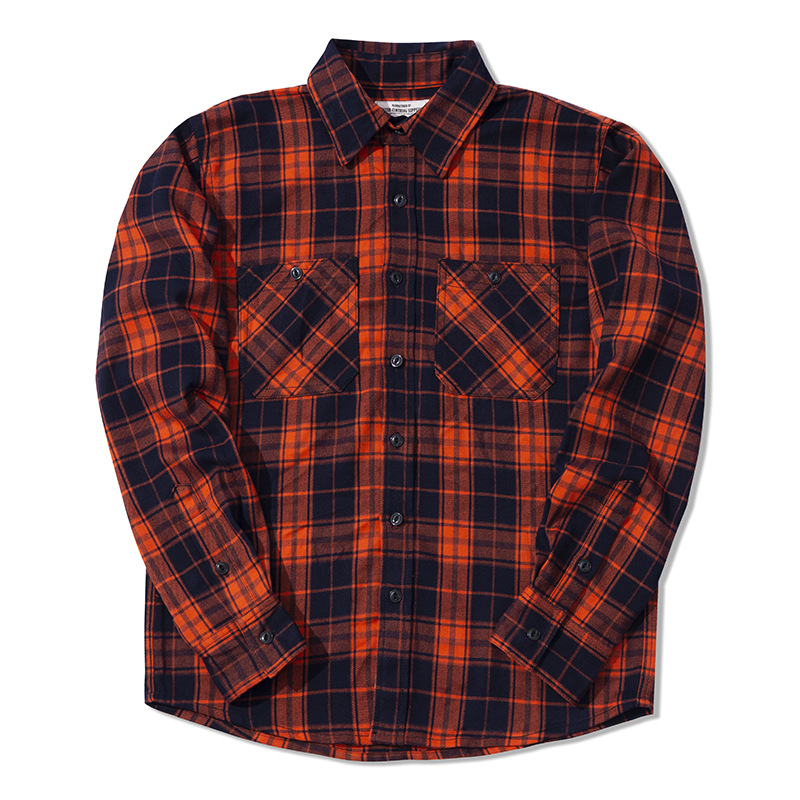 เสื้อเชิ้ตแฟลนเนลผู้ชายสไตล์คล - Flannel Plaid Shirt Heavy Weight บทวิจารณ์และราคา