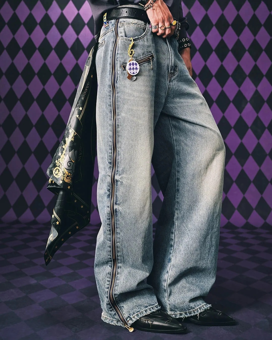กางเกงยีนส์ JoJo Anime แบบถอดแ - Jeans บทวิจารณ์และราคา