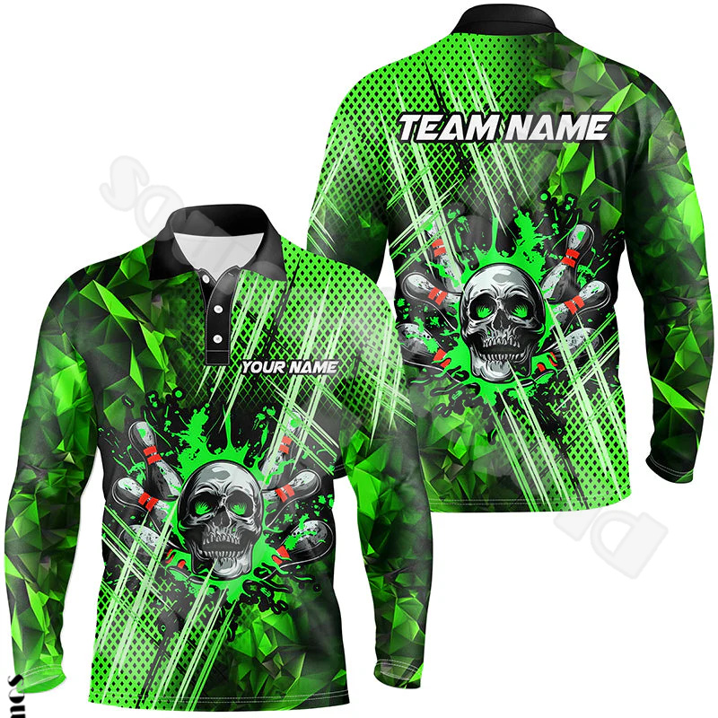 เสื้อโปโลแขนยาวสำหรับทุกเพศเสื - Short Sleeve Bowling Shirt Retro บทวิจารณ์และราคา