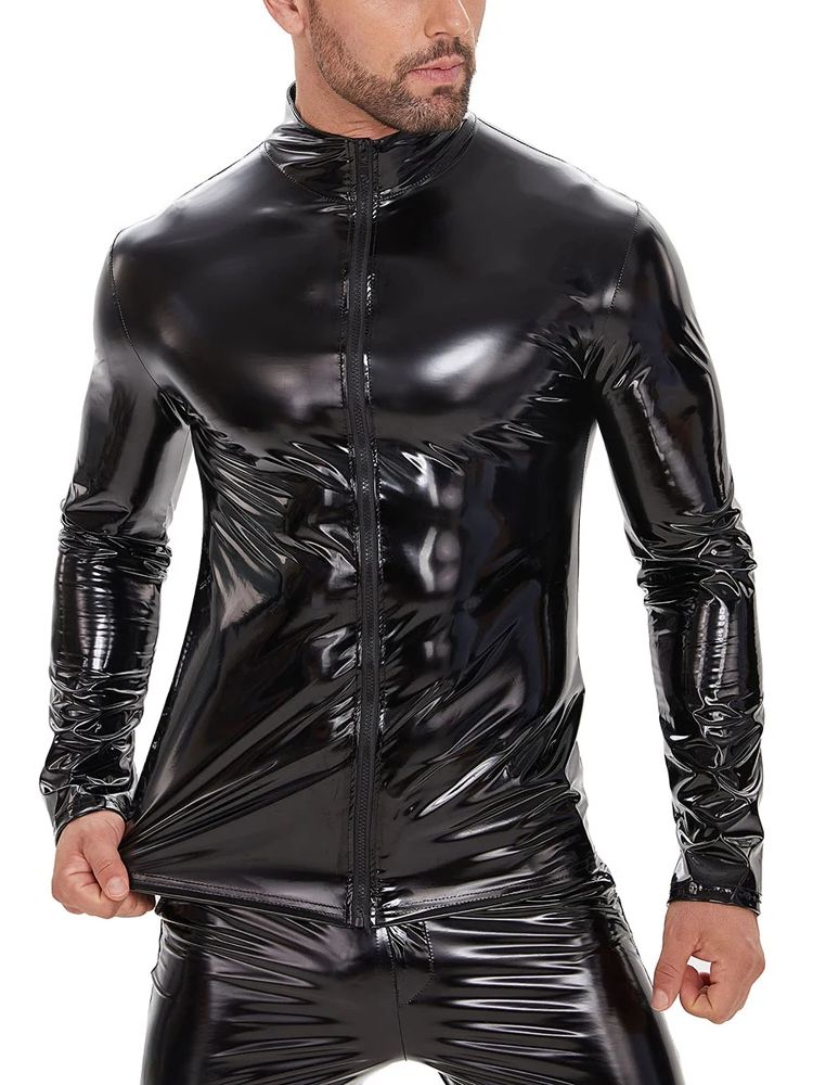 เสื้อยืดแขนยาว PVC แบบ Wet Loo - Jackets บทวิจารณ์และราคา