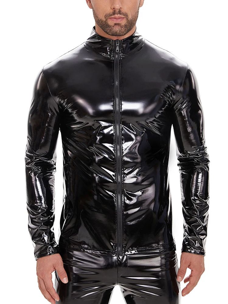 เสื้อยืดแขนยาว PVC แบบ Wet Loo - Jackets บทวิจารณ์และราคา