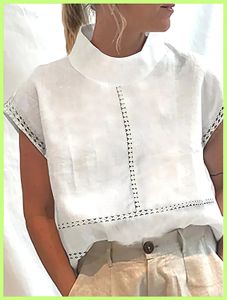 เสื้อเชิ้ตผ้าฝ้ายลินินสำหรับผู - Shirts บทวิจารณ์และราคา