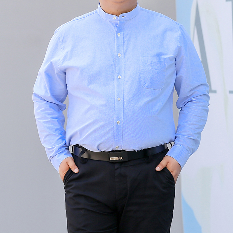 เสื้อเชิ้ตเกาหลีใหม่ ฤดูใบไม้ร - Mandarin Collar Formal Shirt Slim Fit บทวิจารณ์และราคา