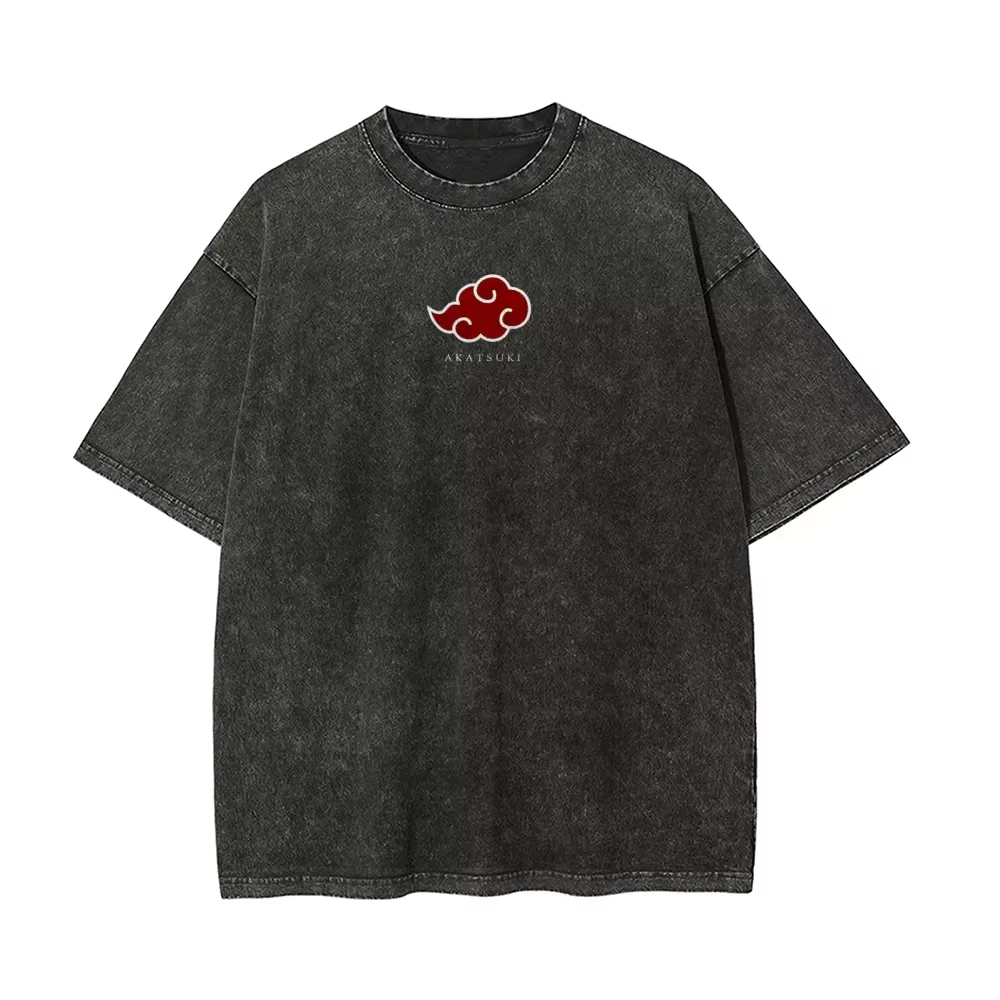 เสื้อยืดนารูโตะ อิทาจิ อุจิวะ  - Acid Wash Vintage Graphic T Shirt บทวิจารณ์และราคา
