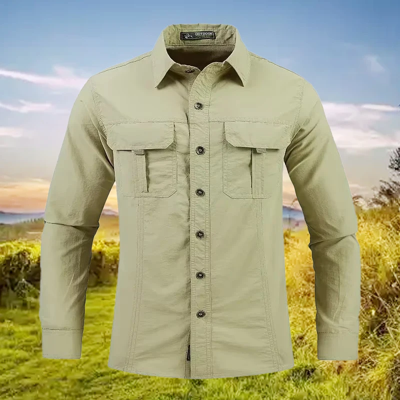 5XL ผู้ชายน้ําหนักเบา Quick-Dr - Tactical Military Shirt Cargo บทวิจารณ์และราคา