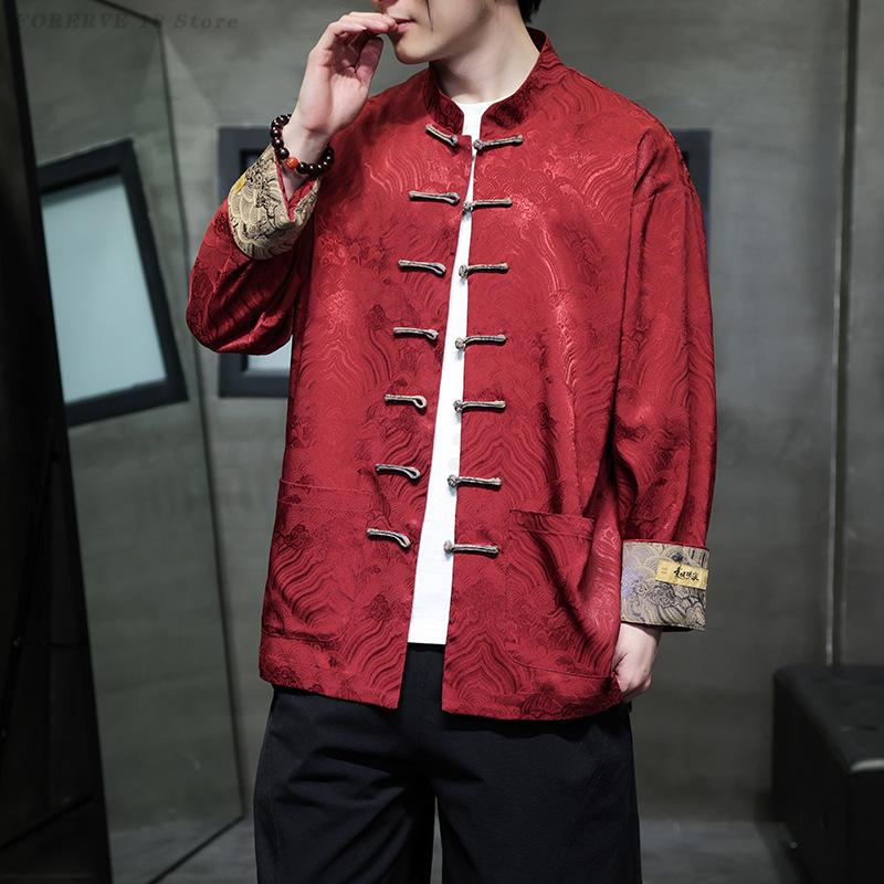 ขนาดใหญ่ขนาด 5XL ผู้ชาย Tang ช - Mens Linen Shirt Long Sleeve บทวิจารณ์และราคา