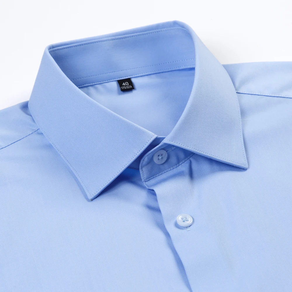 เสื้อเชิ้ตผู้ชายสไตล์ลำลองสำหร - Breathable Bamboo Fiber Shirt Non Iron บทวิจารณ์และราคา