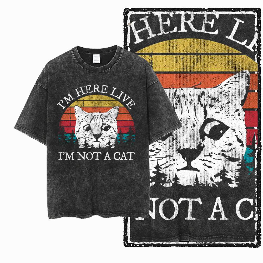 G55 เสื้อยืดผู้ชายกราฟิกแมวน้ำ - Acid Wash Vintage Graphic T Shirt บทวิจารณ์และราคา