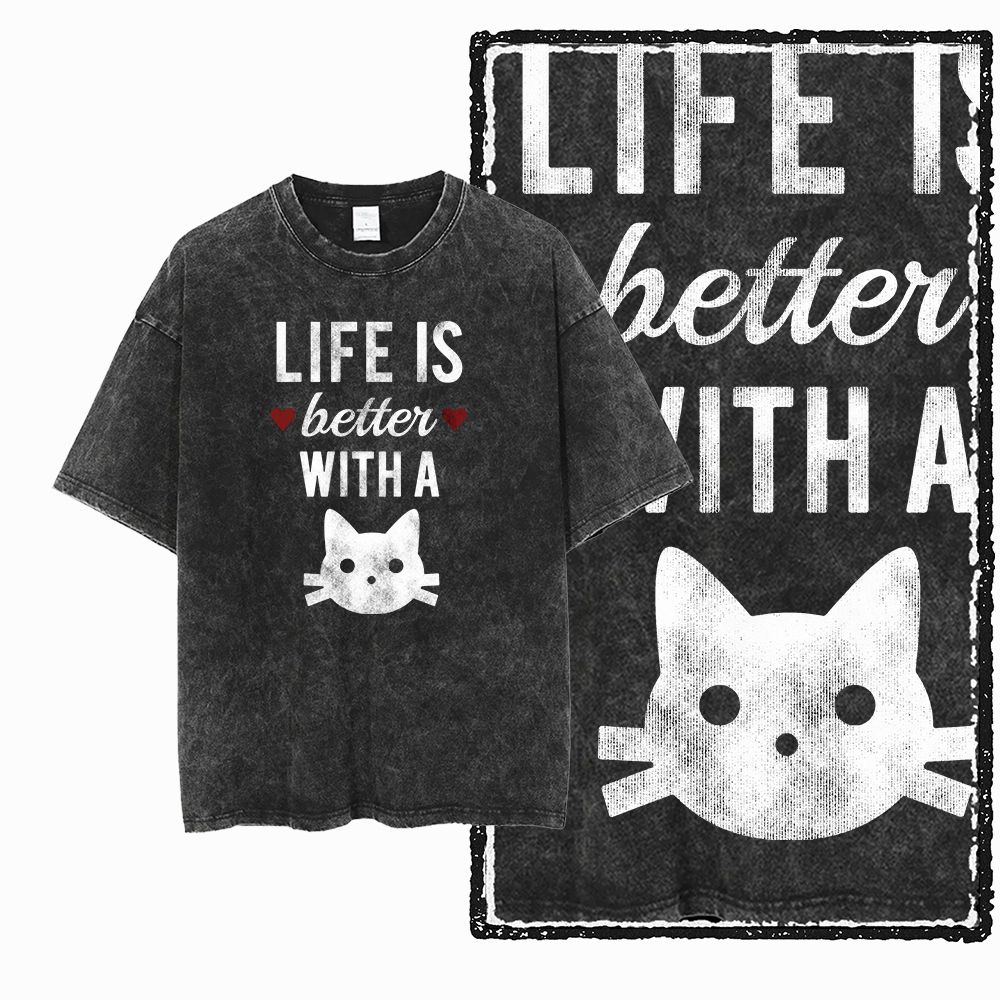 G55 เสื้อยืดผู้ชายกราฟิกแมวน้ำ - Acid Wash Vintage Graphic T Shirt บทวิจารณ์และราคา