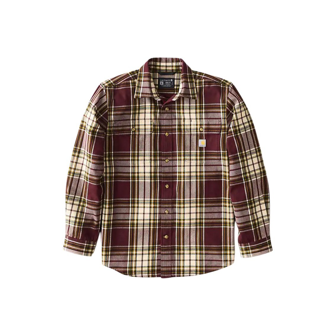 คาร์ฮาร์ทท์ FW25 107013 เสื้อเ - Flannel Plaid Shirt Heavy Weight บทวิจารณ์และราคา
