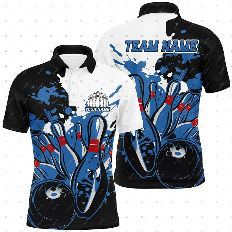 ชื่อที่กำหนดเอง โบว์ลิ่ง สกัล  - Short Sleeve Bowling Shirt Retro บทวิจารณ์และราคา