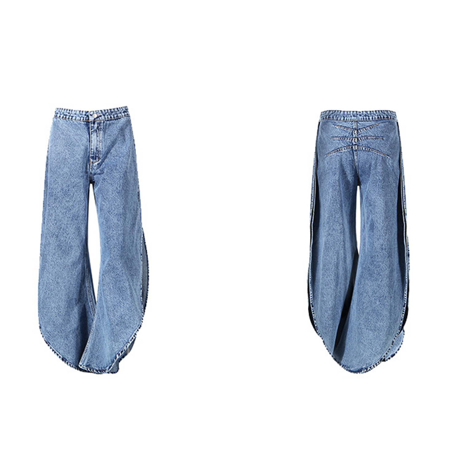 ชุดเดนิมสองชิ้นสำหรับผู้หญิงสไ - Jeans บทวิจารณ์และราคา