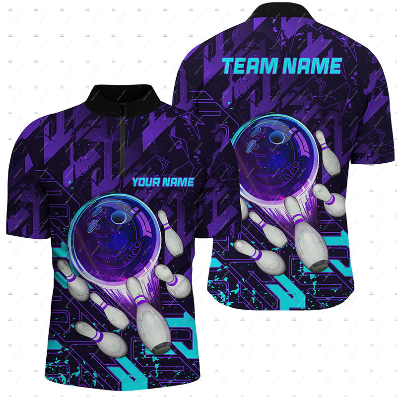 เสื้อโปโลพิมพ์ลาย 3 มิติ ลายกร - Short Sleeve Bowling Shirt Retro บทวิจารณ์และราคา