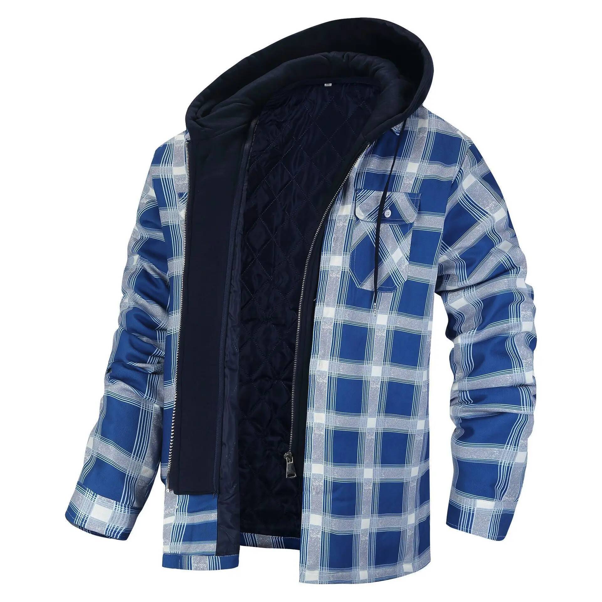 เสื้อแจ็คเก็ตผ้าฟลานเนลลายสก็อ - Flannel Plaid Shirt Heavy Weight บทวิจารณ์และราคา