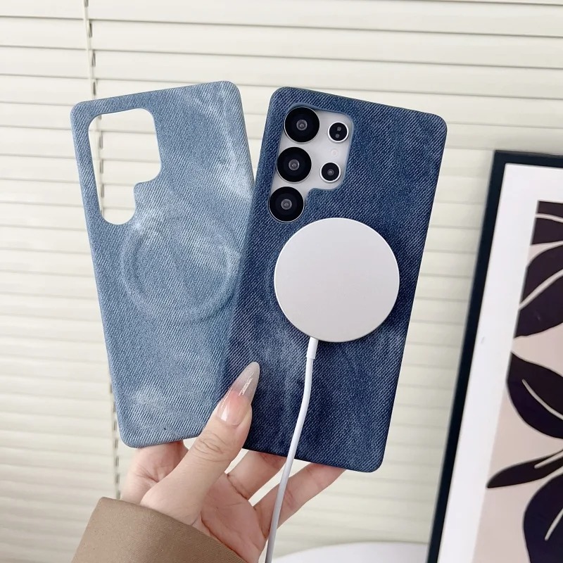 เคสโทรศัพท์แม่เหล็กพื้นผิวผ้าย - Jeans บทวิจารณ์และราคา