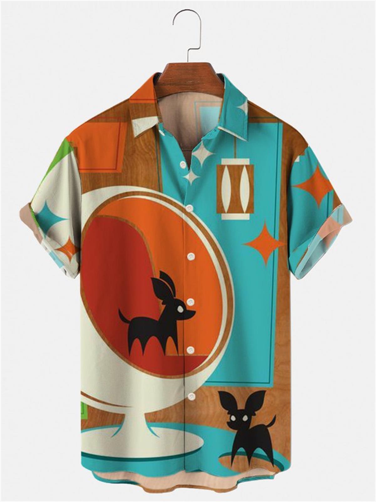 เสื้อยืดฮาวายผู้ชาย, เสื้อเชิ้ - Vintage Hawaiian Floral Shirt บทวิจารณ์และราคา